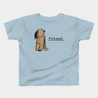 Little Brown Dog Kids T-Shirt